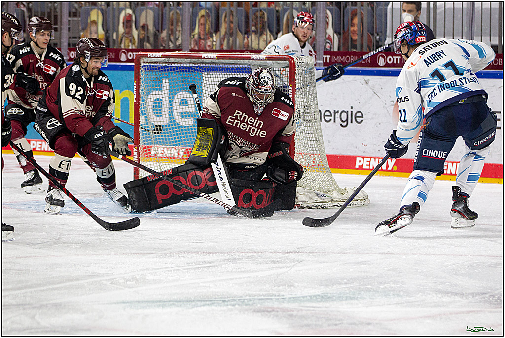PENNY DEL;  Koelner Haie - ERC Ingolstadt; Koeln, 01.04.2021